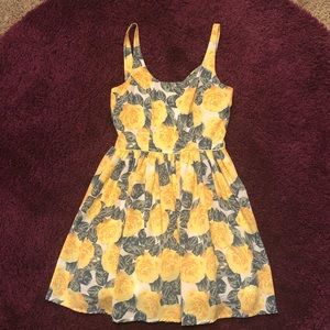 Flower print dress